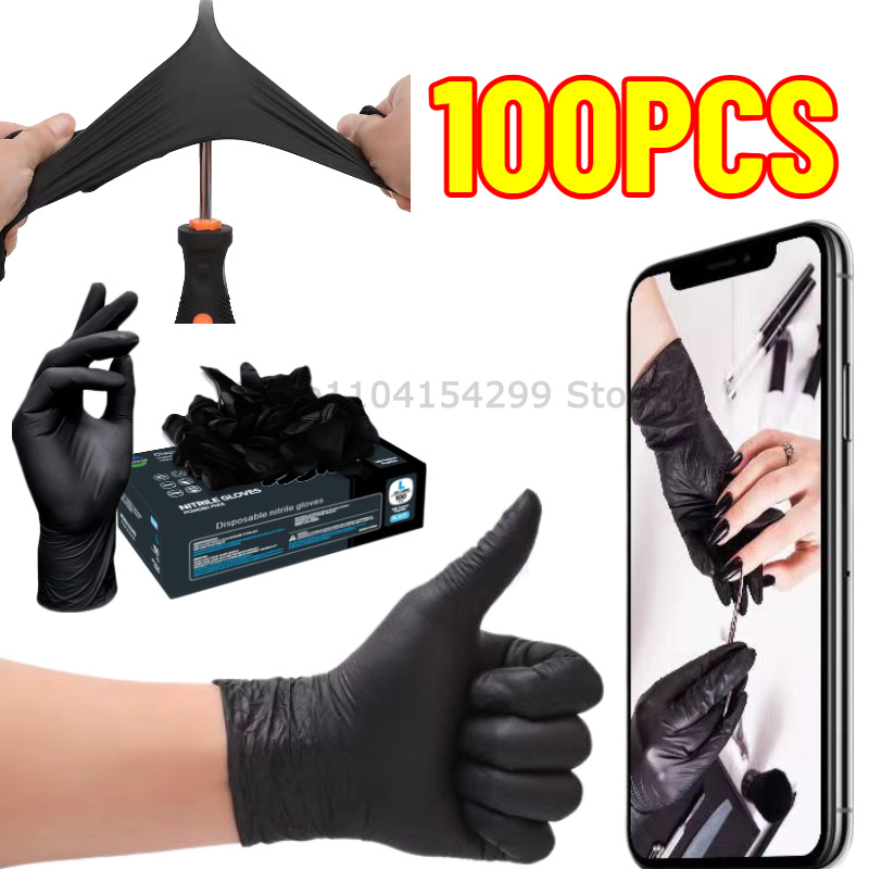 Latex Disposable Glove - Tek kullanımlık nitril su geçirmez eldivenler