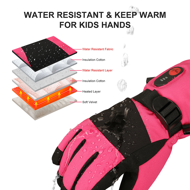 2026 Isıtmalı Eldivenler Çocuk - Ski Glove Waterproof incelemesi ve fiyatı