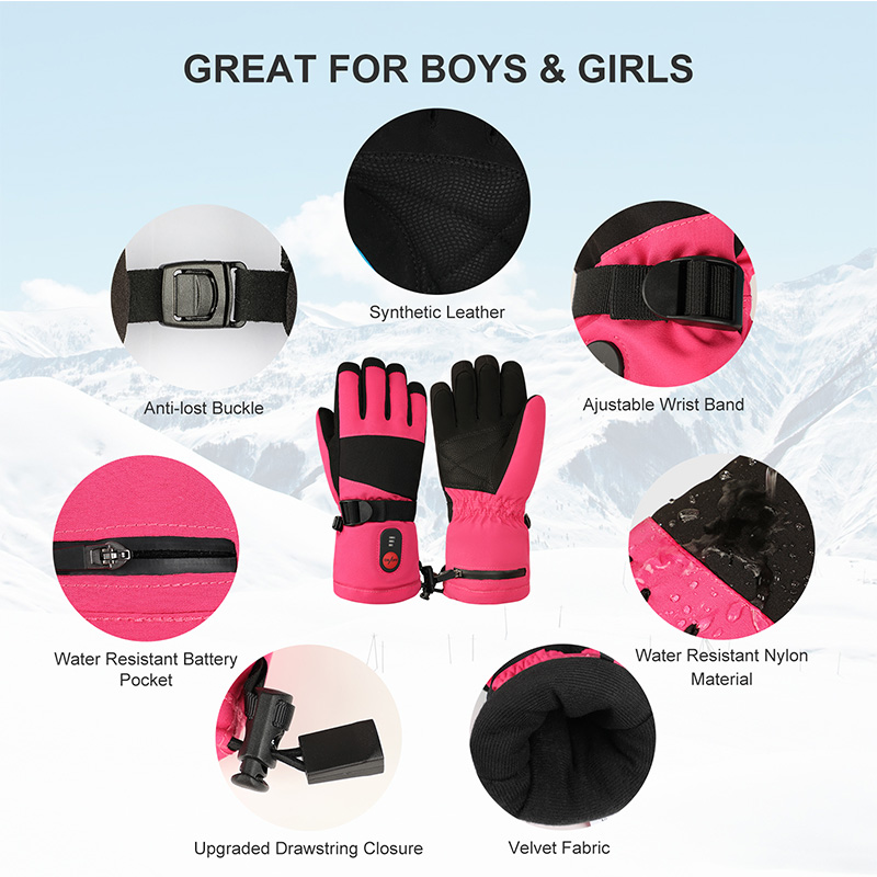 2026 Isıtmalı Eldivenler Çocuk - Ski Glove Waterproof incelemesi ve fiyatı