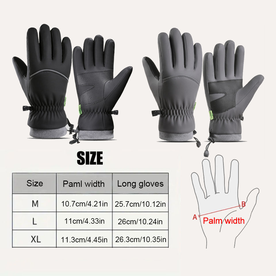 GTUBIKE Kışlık Su Geçirmez Bis - Ski Glove Waterproof incelemesi ve fiyatı
